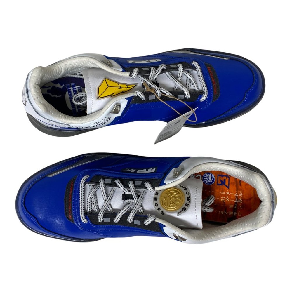 REEBOK Men's Club C Legacy Power Rangers Blue Ranger Sneaker Size 9.5 NEW - Picture 6 of 8